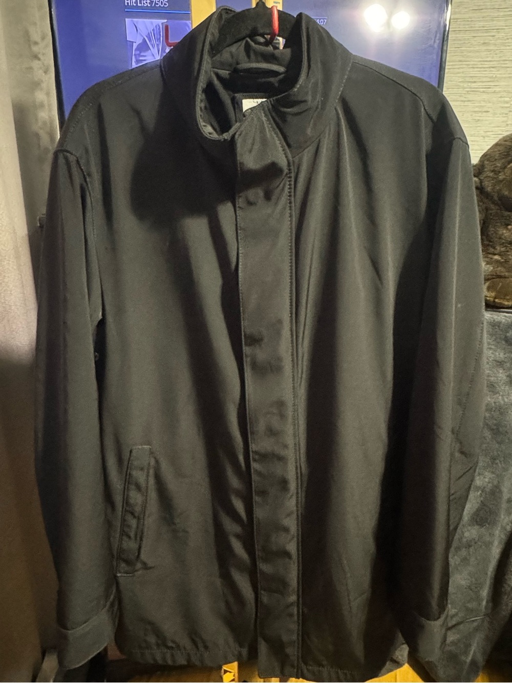 Armani Collezioni Water Repellent Cinched Utility Jacket IT 42"